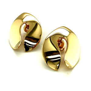 Contemporary Gold Earrings