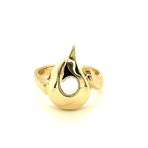 "A Moment In Time" Gold Ring