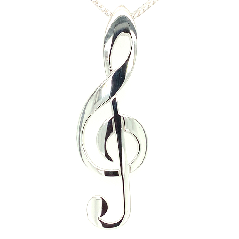 Amazon.com: S925 Sterling Silver Music Note Dainty Faith Cross Necklace for  Women Jewelry : Clothing, Shoes & Jewelry