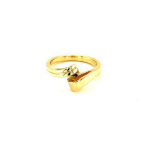 'Crossover' Ring - Gold